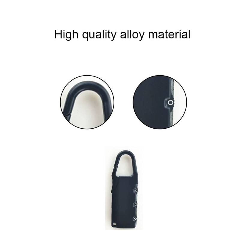 Digit Lock Waterproof Code Padlock Heavy Duty Combination Lock for