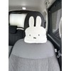 Miffy Headrest Cushion, Miffy Character, Car Goods, Cute, Gift, Blanket,