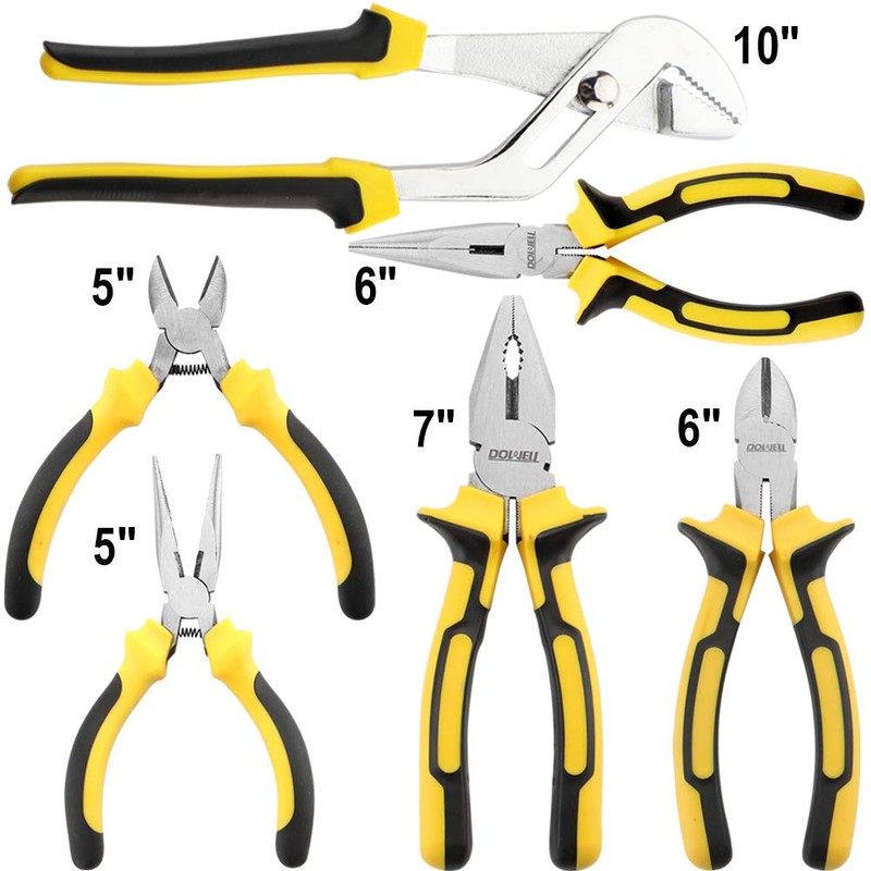 DOWELL 24 Pieces Homeowner Tool Set, Home Repair Hand Tool