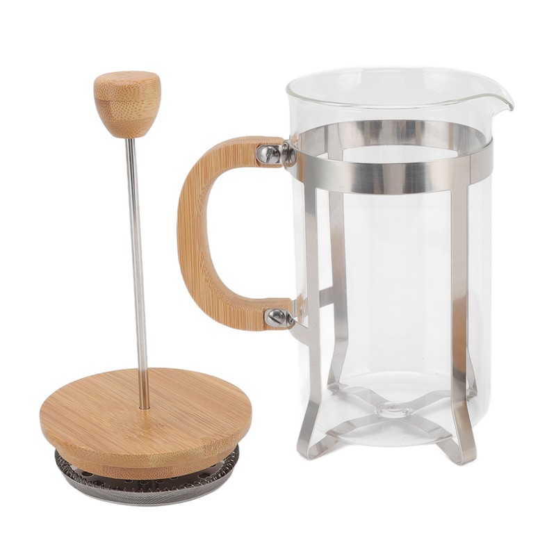 French Press Coffee Maker Hand Pressed French Press Pot for