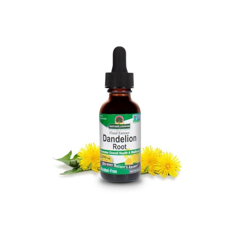 Nature's Answer | Dandelion Root, 2 000 Mg, 1 Oz