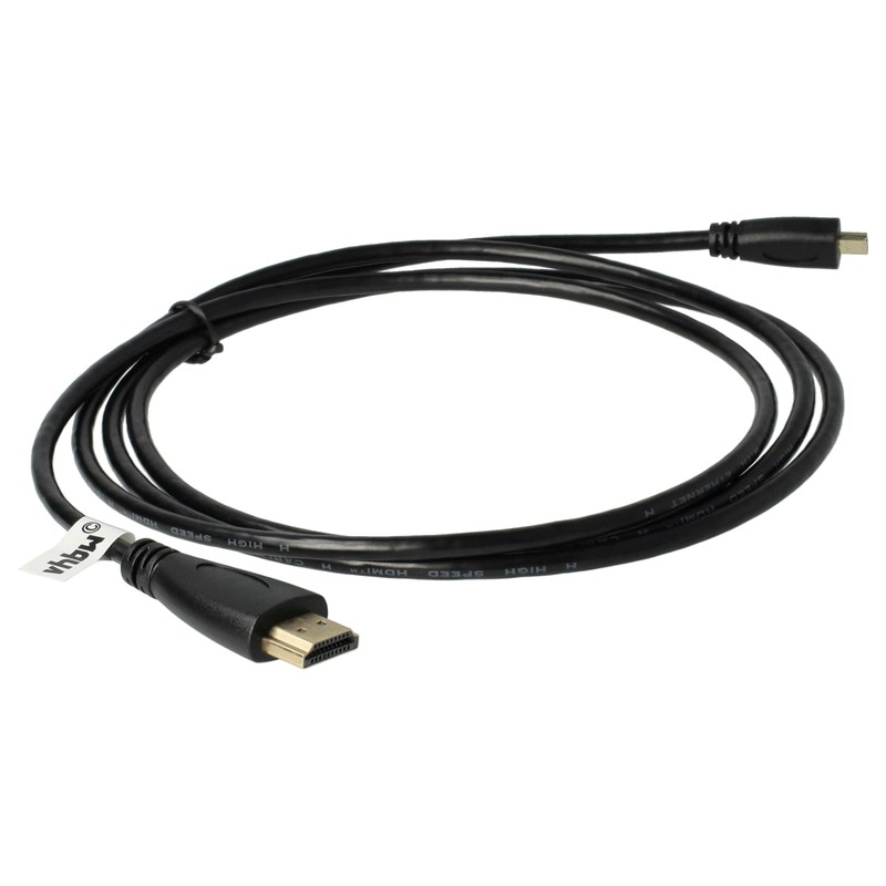 1.8m HDMI Cable to Micro HDMI 19 Pin HDMI A