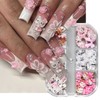 6Girds/Box Cartoon Nail Art Charms Set, 3D Cute Nail Rhinestones