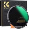 K&F Concept 62mm 1/4 Black-Mist & Variable ND2-32 Filters, Multi-functional