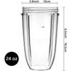 2X 24oz Tall Cup for Nutribullet 600W 900W G_APOK