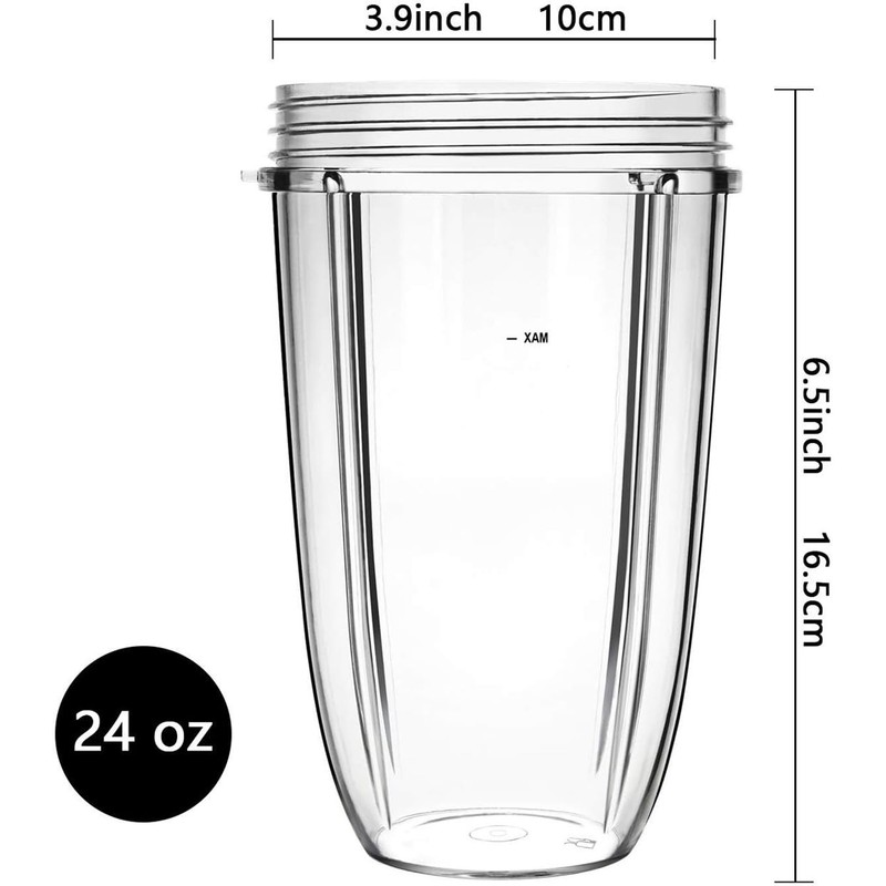 2X 24oz Tall Cup for Nutribullet 600W 900W G_APOK