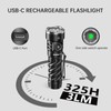Wurkkos TS26S Rechargeable Flashlight,3100 High Lumens LED Flashlight 95CRI,Magnetic Tail