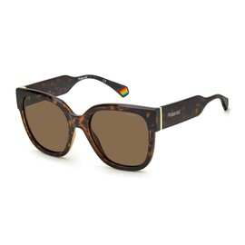 Polaroid Unisex PLD 6167/s Sunglasses, 086/SP Havana, L, 086/Sp Havana