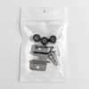 Qancekoo Portable Dartboard Mounting Bracket Kit, Includes Screws, Nails and