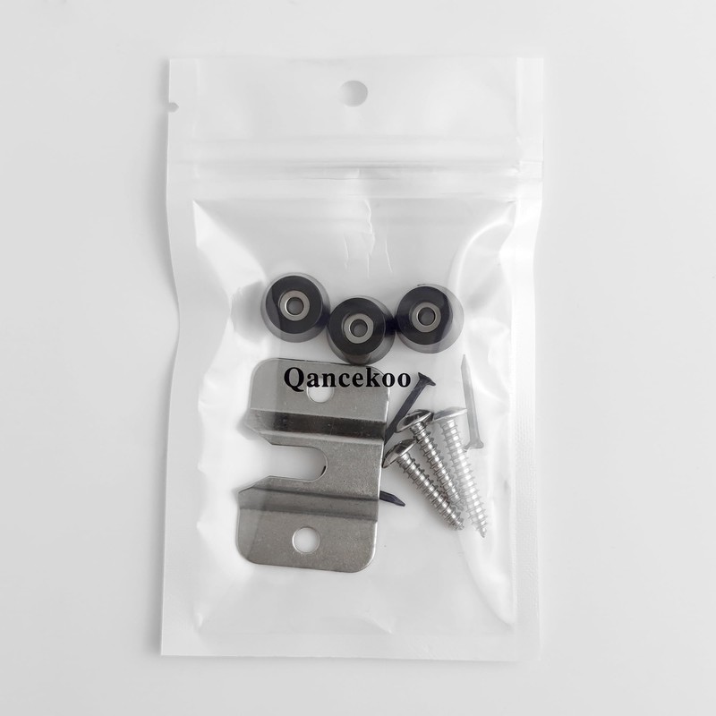Qancekoo Portable Dartboard Mounting Bracket Kit, Includes Screws, Nails and