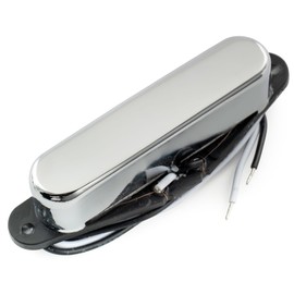 Musiclily Pro TL-60S Alnico 5 Single Coil Neck Pickup for Tele Style Electric Guitar, Chrome