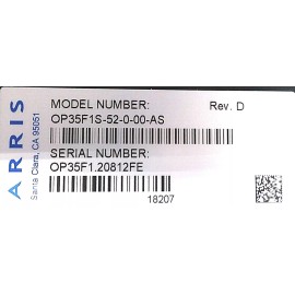 Arris Add/Drop Filter 1550nm Brdcst Nrwcst Wvlngth, Ch. 52; #OP35F1S-52-00