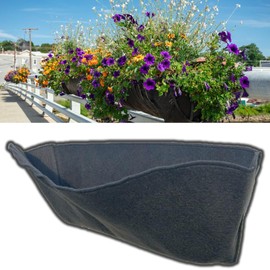 EZ Swap 36 Inch Fabric Trough Coco Fiber Replacement Liner, 36" EZ Swap Fabric Window Basket Planter Coconut Liner Alternative. Use 3+ Seasons - Made in The USA