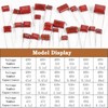 50pcs CBB Metallized Polyester Film Capacitors 102(1nf) 630V