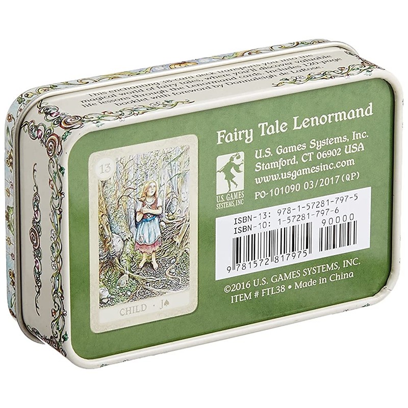 Kancharo Renolman Cards, 38 Cards, Tarot Divination, Fairy Tale Lenormand,