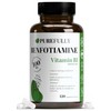 PUREFULLY Benfotiamine (Vitamin B1/Thiamine) 100mg, 120 Capsules - For Energy