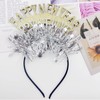 Soochat Happy New Year Headband Tiara New Year’s Eve Hairbands