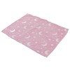 1.5x2m Luminous Blanket Double Side Flannel Star Moon Design Soft