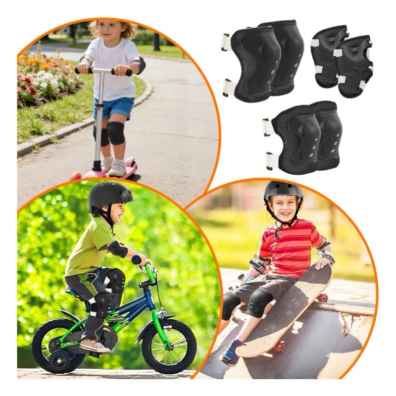 Trixter Kit Equipo De Protección Para Patinar Niños Conjunto De