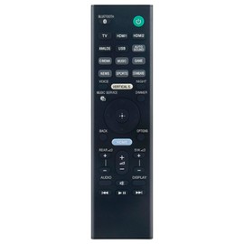 RMT-AH400U Replace Audio Remote Control Compatible with Sony Soundbar HT-Z9F HTZ9F SA-Z9F SAZ9F SA-WZF9 SAWZF9 SA-Z9F 3.1 CH Sound Bar