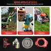 Electric Starter Motor Kit,Electric Start Kit Flywheel Starter Motor Engine