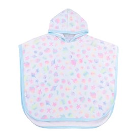 Baby Creysi Toalla De Baño Con Capucha Toalla Para Bebe Niña 100% Algodón Modelo O3081 Color Azul 9 Meses