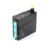 Black Box Wallmount Mini DIN Rail Fiber Enclosure, 1-Slot Adapter