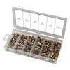 KS Tools 970.0610 Assortment of Threaded Rivets, Steel, M3 x