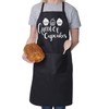 Print4U Queen Of Cupcakes Funny Ladies Apron with 2 Pockets