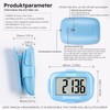 AVTREK Precise 3D Pedometer Mini Pedometer for Walking or Running
