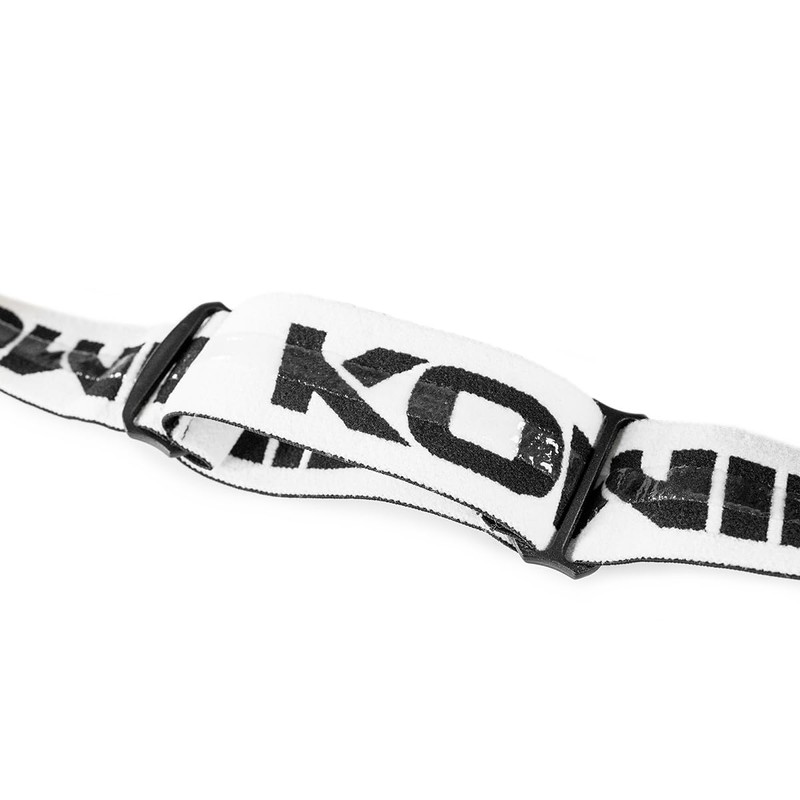 Komine HK-500 Black Smoke Free Motorcycle Goggles, Compatible with Glasses,