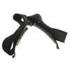 VINGTAINE H7148-BK- Basic Color Twist Ribbon Banana Clip Office Hair