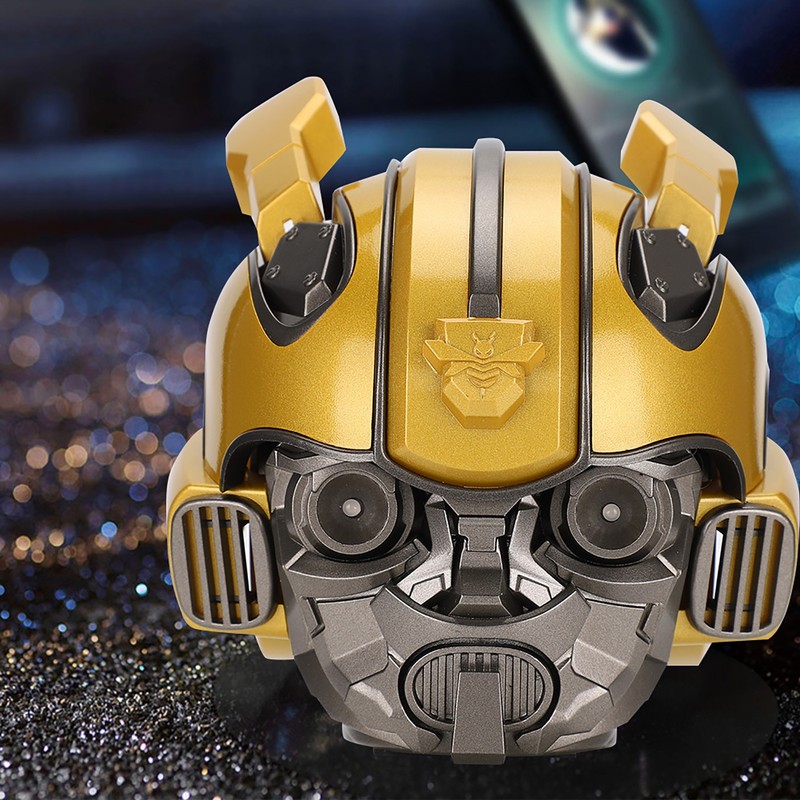 For Bumblebee Cartoon Design Wireless Bluetooth Speaker with TF Slot