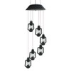 Solar LED Colorful Beautiful Wind Chime Light Lamp Christmas Garden