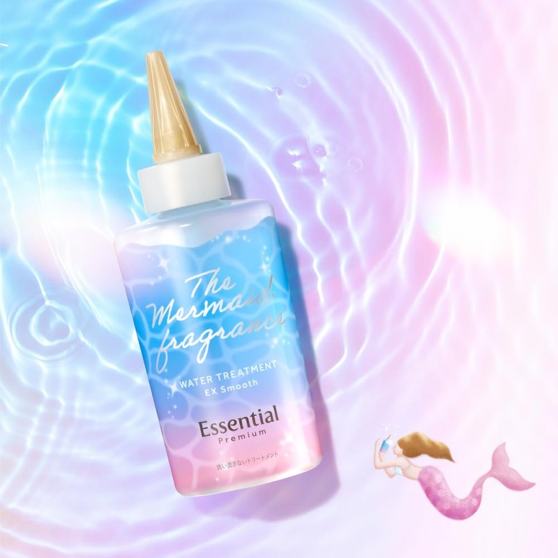Essential Premium Water Treatment EX Smooth Mermaid Floral Scent, 7.8