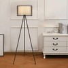 KDG Modern Floor Lamp - Tall Tripod Lamp for Living