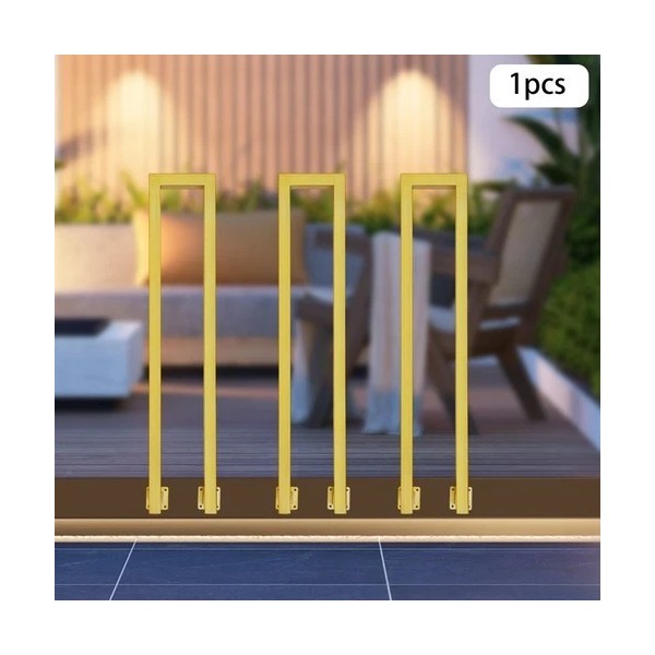 Unbranded 85cm Side Mount N-shaped Iron Handrail Guardrail Steps Stair