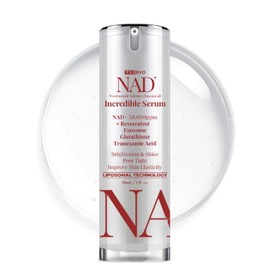 NAD+ Brilliant Brightening Serum - Fórmula avanzada con NAD+ 50,000PPM, resveratrol, exosomas, glutatión y ácido tranexámico
