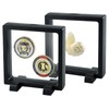Challenge Coin Display Case, 4.3" H Coin Display Frame, Clear