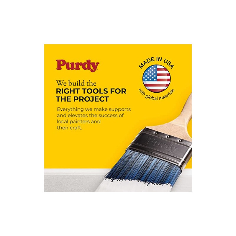 Purdy 144152125 2.5 pulgadas Clear Cut Glide cepillo