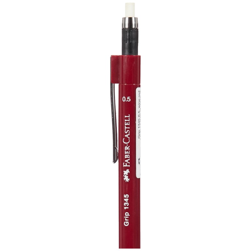 Faber-Castell Grip 1345 0.5mm Mechanical Pencil - Red