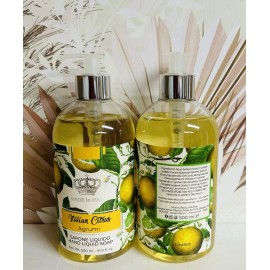 Sapone 2-Pack  Italian Citrus Moisturizing Hand Soap from Italy 16.9 fl oz Each