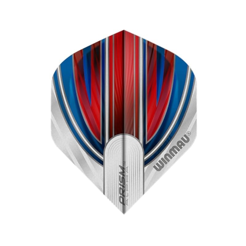 WINMAU Prism Alpha Red & White Extra Thick Dart Flights
