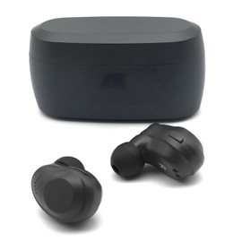 Klowcok Replacement Silicone Ear Tips for Axil XCOR PRO, GS Extreme 2.0 Earbuds, Black, 6 Pairs (S/M/L)