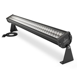 72W LED Linear Floodlight, 5700K Crystal Bright White, Adjustable Lighting Directions, Waterproof LED Wall Washer Light Bar for Outdoor Batting Cages, Commercial Advertising Billboards, Car Washing