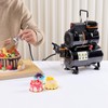 VEVOR Airbrush Gun, Dual Action Gravity Feed with 0.3 mm