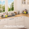 Ahonnpely Large Family-Sized Sponge Holder for Kitchen Sink Organizer -