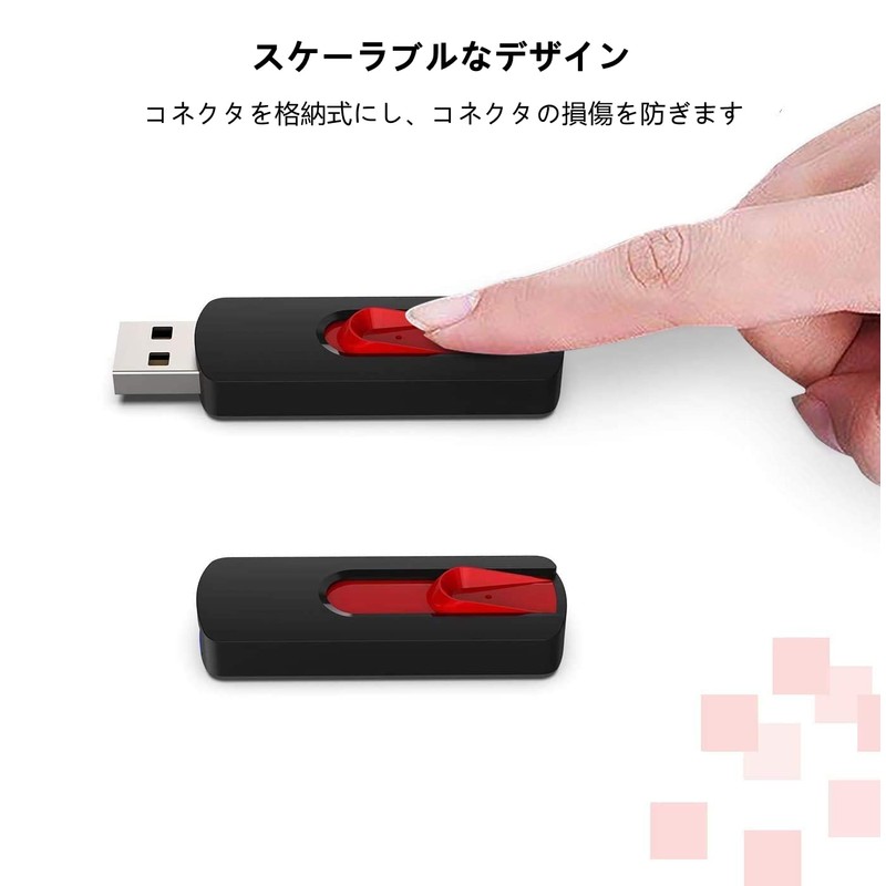 16GB 10pcs USB 2.0 Flash Memory Retractable USB Memory 16GB