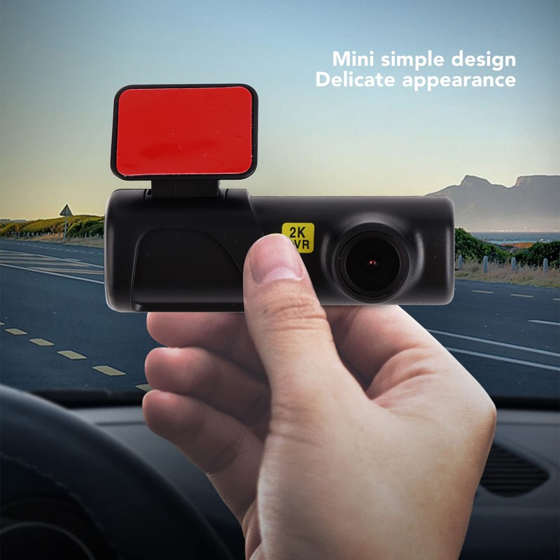 Car Dashcam, 1080P WiFi App Control Dashboard Camera with 160°