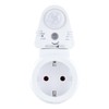 SCHWAIGER 661552 Intermediate Socket PIR Motion Sensor Socket Adapter Light